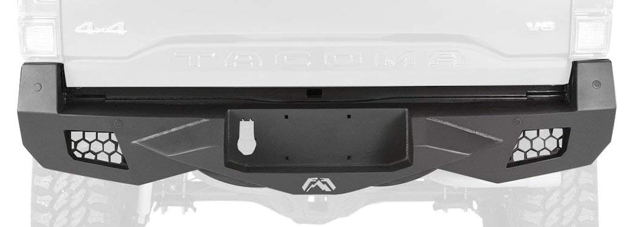16-20 TACOMA VENG SENSR RBMP Fab Fours, Black (TT16-E3651-1)