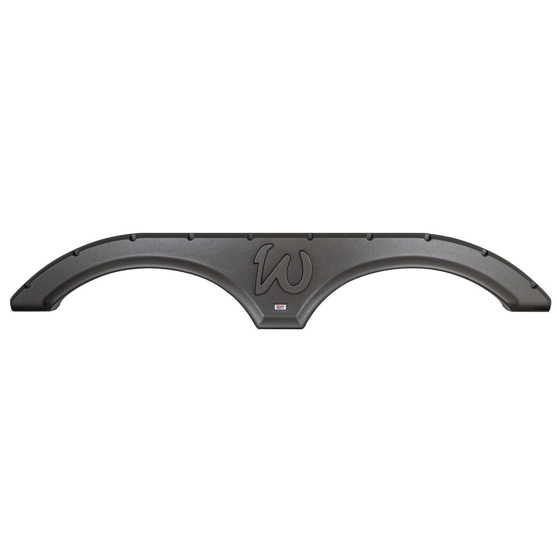 Tandem Axle Fender Skirt Icon 15322 for Forest River - Twilight Gray Metallic