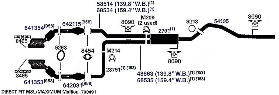Exhaust Gasket AP Exhaust 9218