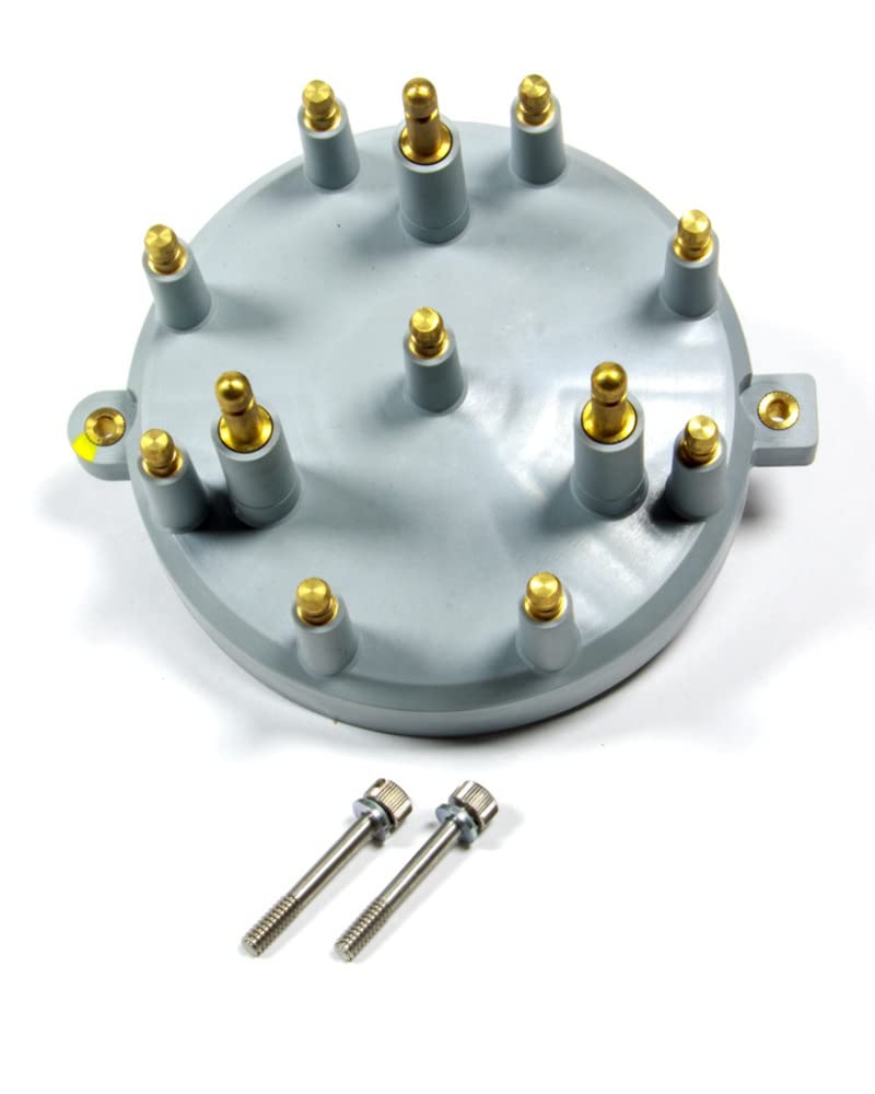 Moroso Ear Mouted 97852 Replacement Distirbutor Cap, Use w/early Moroso Circle Track Distributors