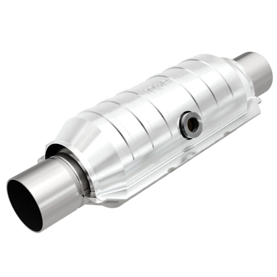 Catalytic Converter MagnaFlow 454355: 2.25"/2.25" Inlet/Outlet, California Grade, Universal Fit (CARB Compliant)