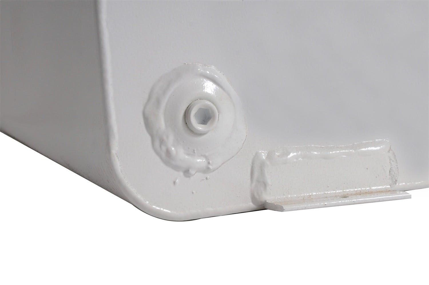 L-Shaped Dee Zee DZ92747S Transfer Tank (92 gallon) - White Steel