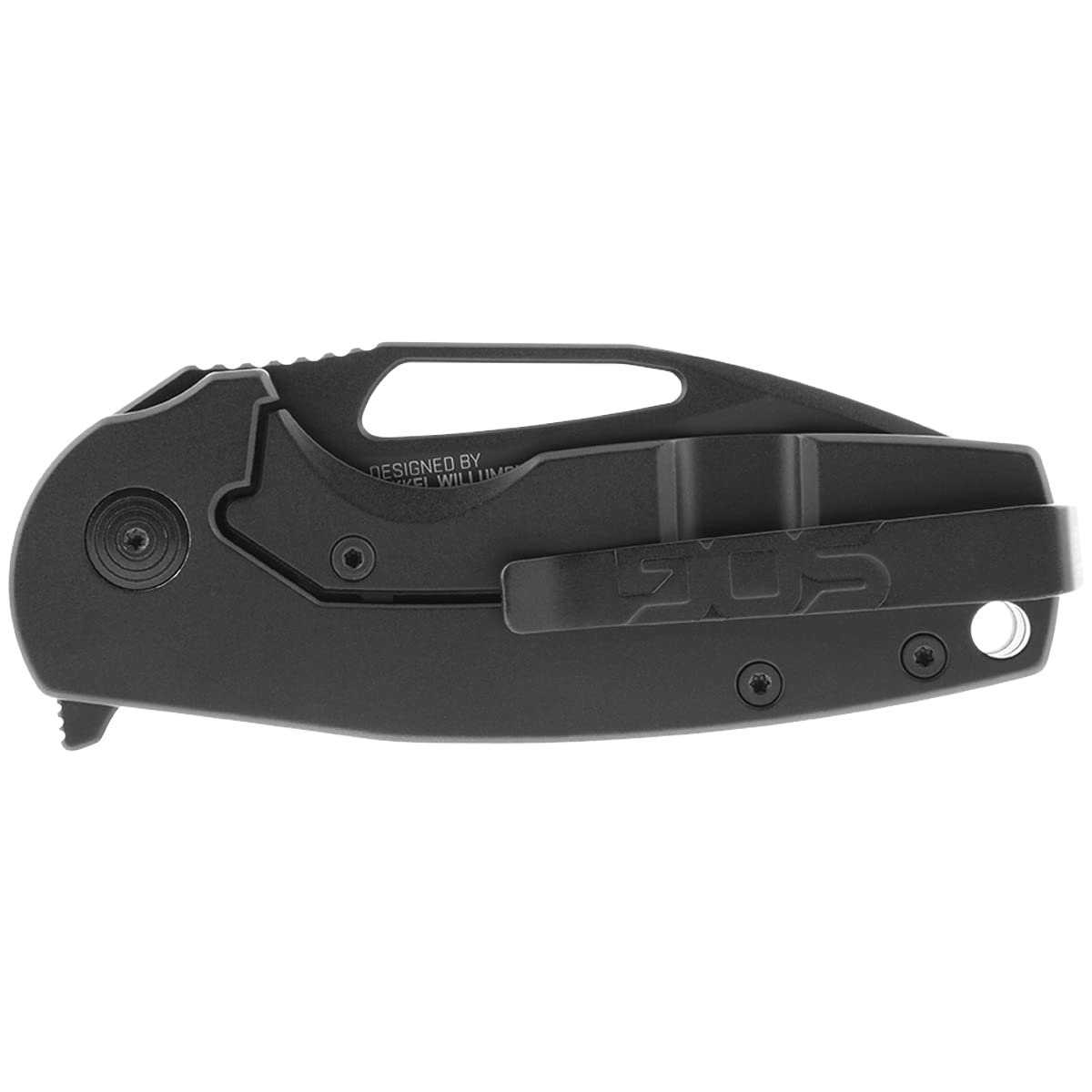 SOG SOG HONEY BADGER x Mikkel Collaboration Stout - Black/Folding Blade