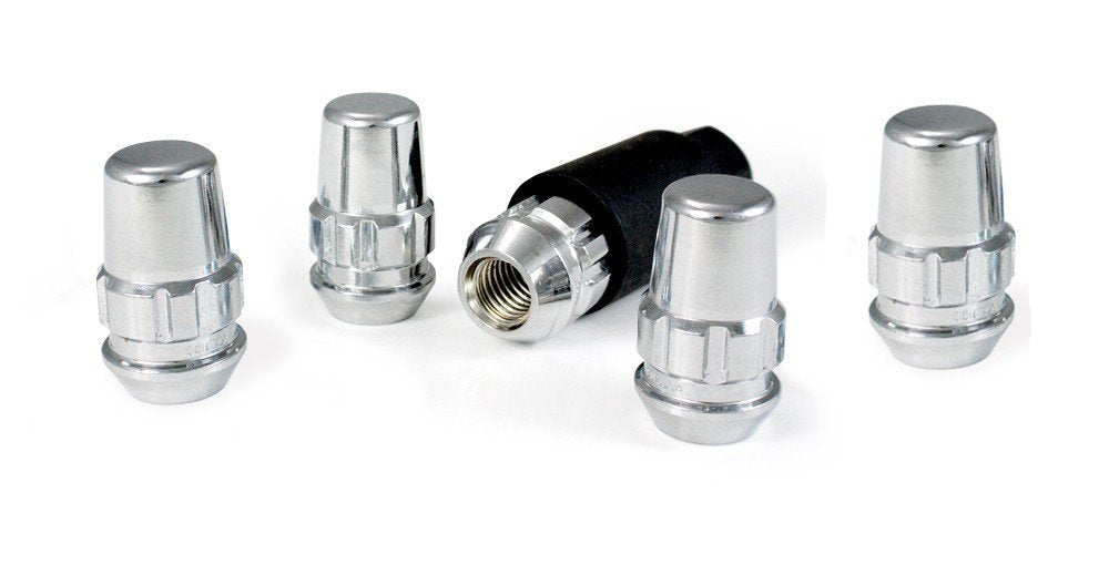 Acorn Wheel Locks Gorilla Automotive (1/2" Thread Size), Pack of 4