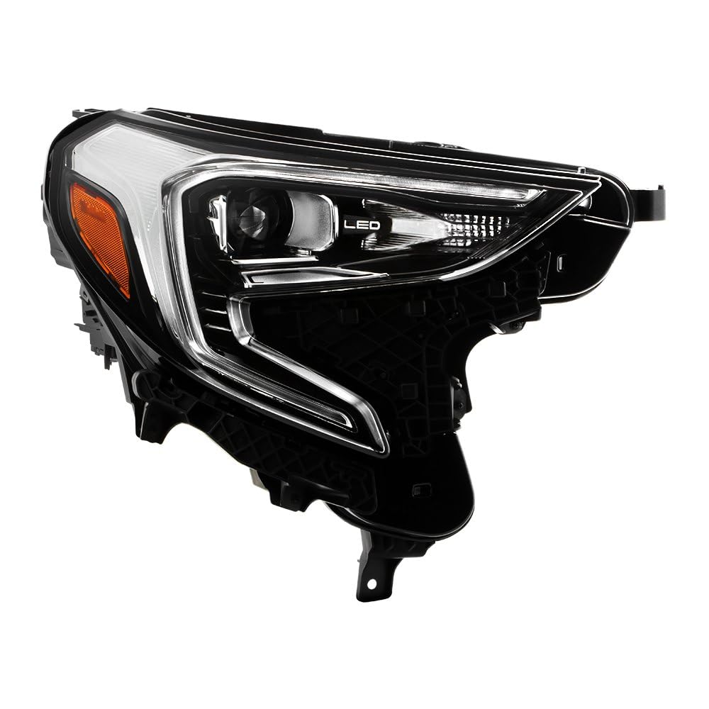 GMC Terrain 18-21 Spyder (POE) LED DRL HID/Xenon Projector Headlight - Low Beam-D5S(Not Included) ; High Beam-D5S(Not Included) ; Signal-7444NA(Included) - OE Right