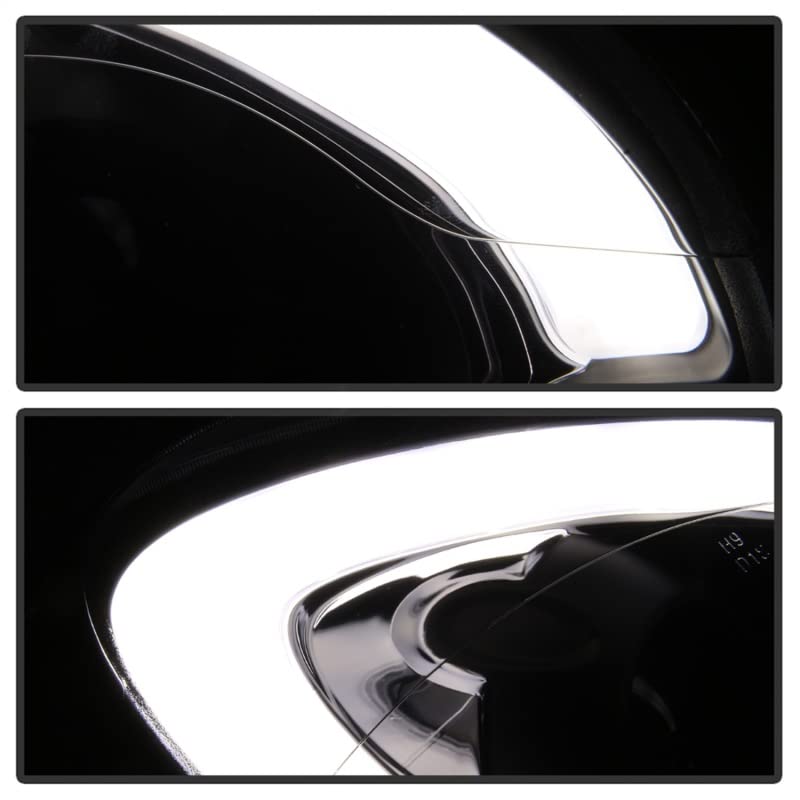 Projector Headlight Spyder Auto PRO-YD-MCO11-DRL-BK, 1 Pack