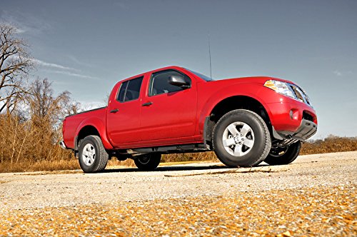 2.5" Rough Country Leveling Kit for 05-24 Nissan Frontier| Anodized Red - 865RED
