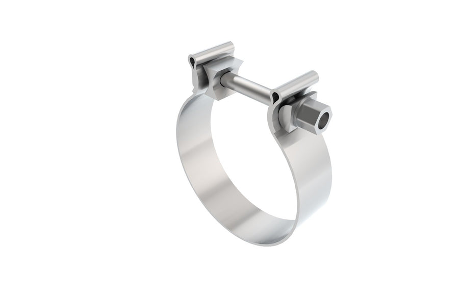 BORLA Accessory 4" T-304 Stainless Steel AccuSeal Single Bolt Exhaust Band Clamp 18340
