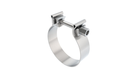 BORLA Accessory 4" T-304 Stainless Steel AccuSeal Single Bolt Exhaust Band Clamp 18340