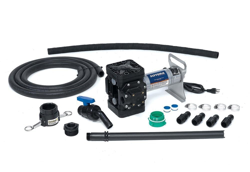 Chemical Transfer Pump Sotera w/Discharge Hose & Manual Nozzle