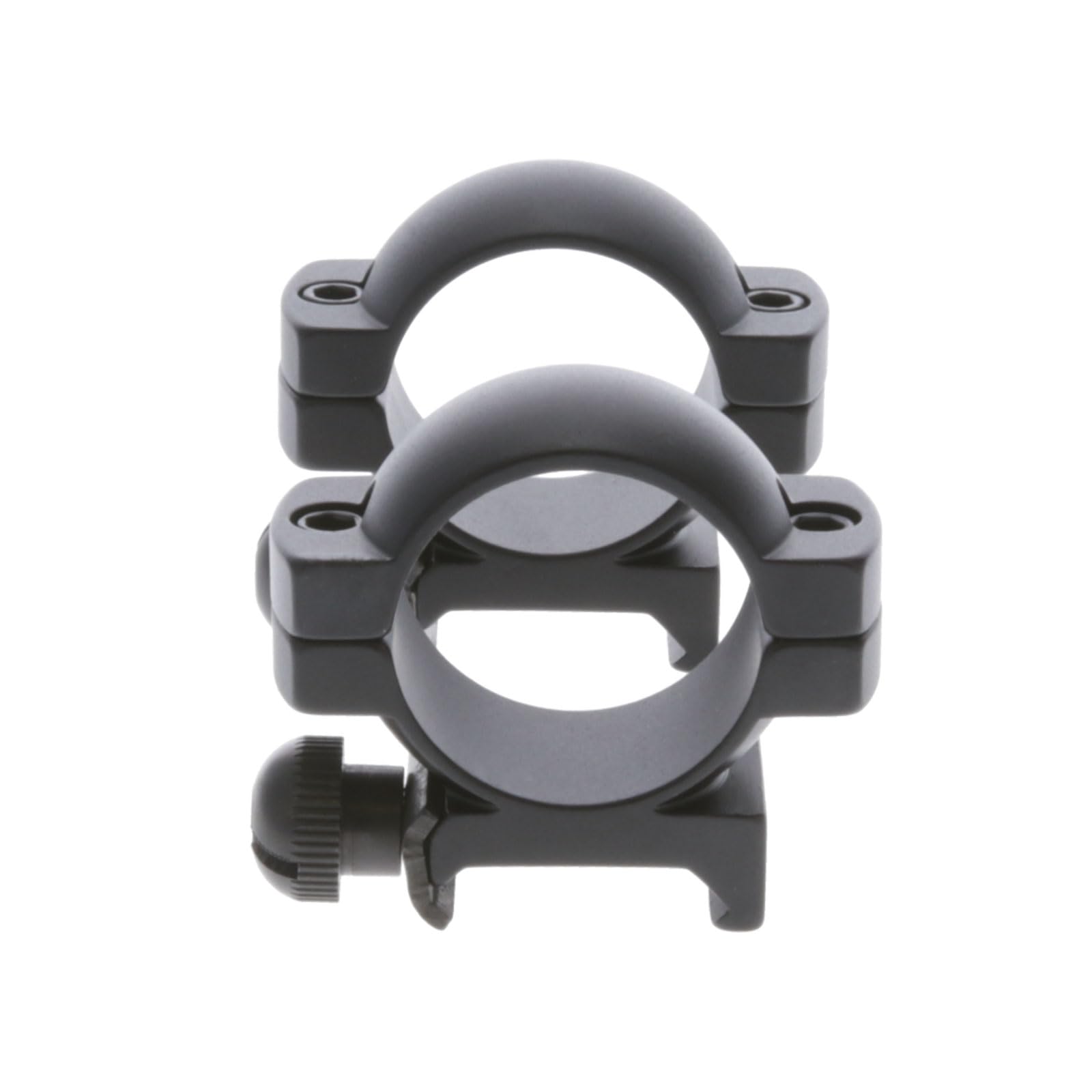 Lightweight TRUGLO Scope Rings | Tactical Hunting Shooting Versatile Durable Aluminum Mounting Accessory for 1" Tube Scope | for Picatinny/Weaver Rails | Medium (2 Screws per Ring)