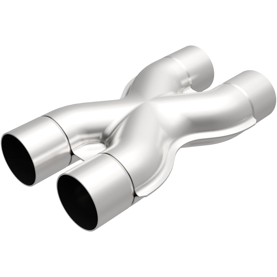 MagnaFlow Tru-X Performance Exhaust X-Pipe 10792: 3"/3" Inlet/Outlet, Stainless Steel