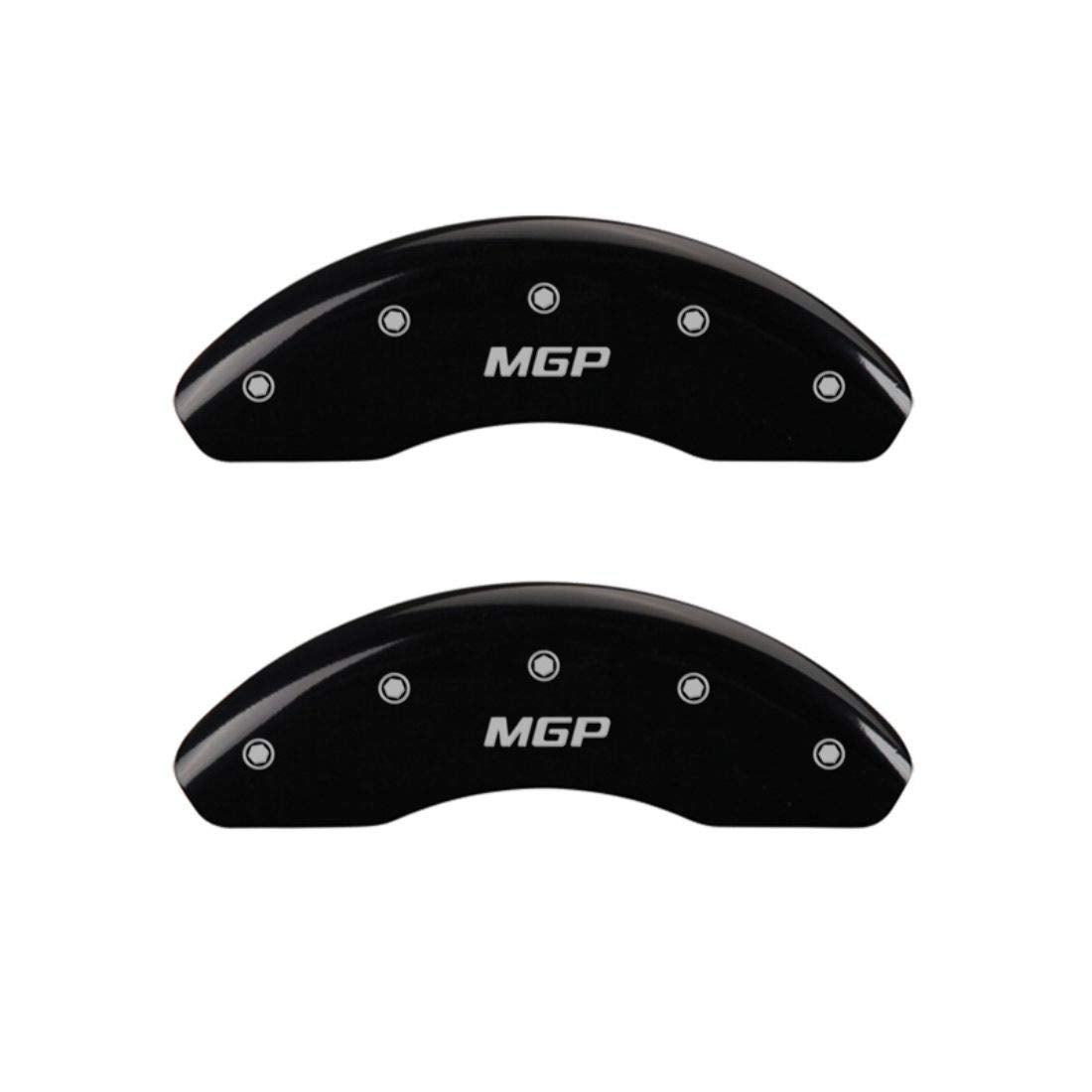 Black MGP Caliper Covers 10226FMGPBK Caliper Cover