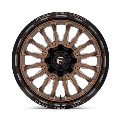 D797 ARC FUEL OFF-ROAD 22X10, 6X135/5.5, 4.79, 18mm PLATINUM BRONZE WITH BLACK LIP - D79722009847