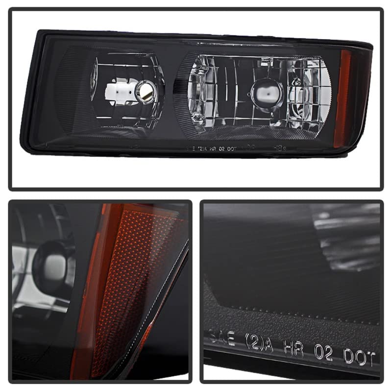 Chevy Avalanche Xtune HD-JH-CAVA02-AM-BK Headlight