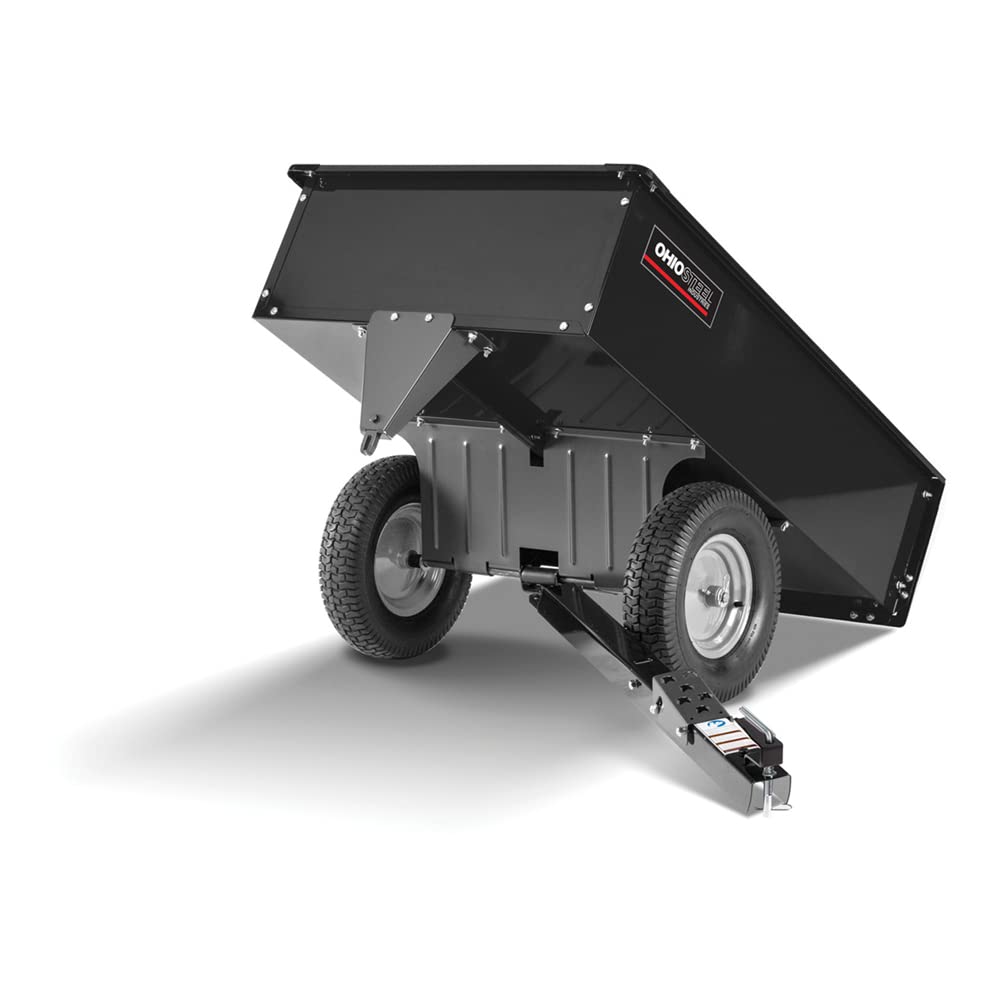 Steel Ohio 3048-SD Swivel Dump Cart, 12 cu.ft, 1000 lb Load Capacity, 12 Cubic feet
