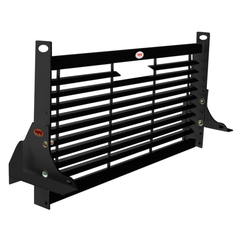 WG49B - RKI - WINDOW GRILLE-LOUVERED-BLACK-SERVICE BODY-WG49B
