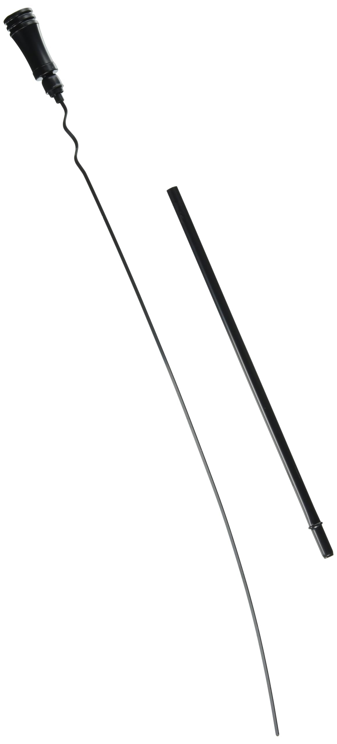 BLACK BILLET ALUM. HANDLE OIL DIPSTICK - TRANS-DAPT PERFORMANCE SB CHRYSLER (7155)