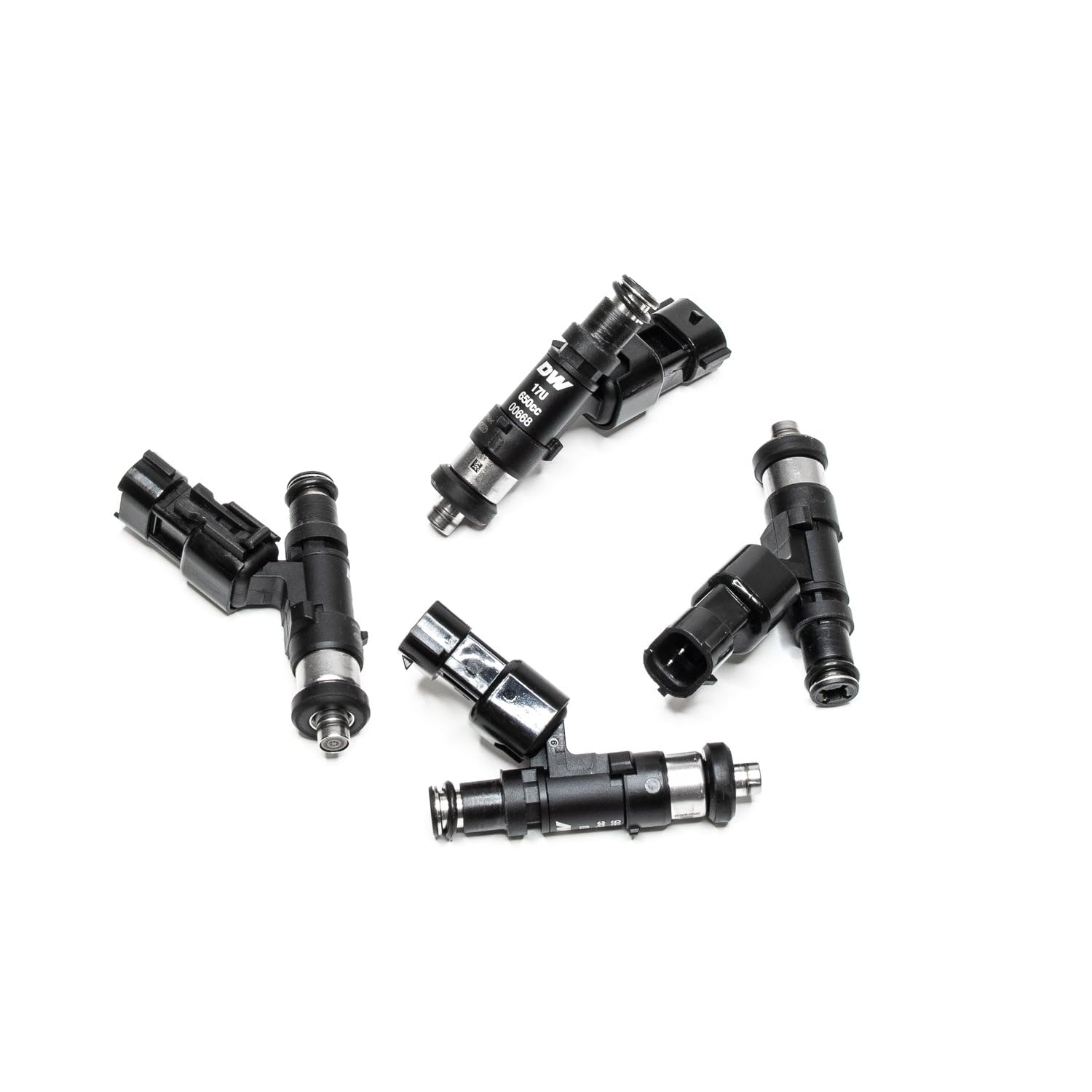 Matched Deatschwerks Set of 4 injectors 650cc/min (17U-07-0650-4)