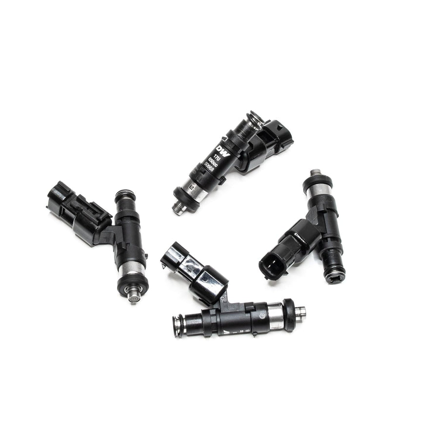 Matched Deatschwerks Set of 4 injectors 650cc/min (17U-07-0650-4)