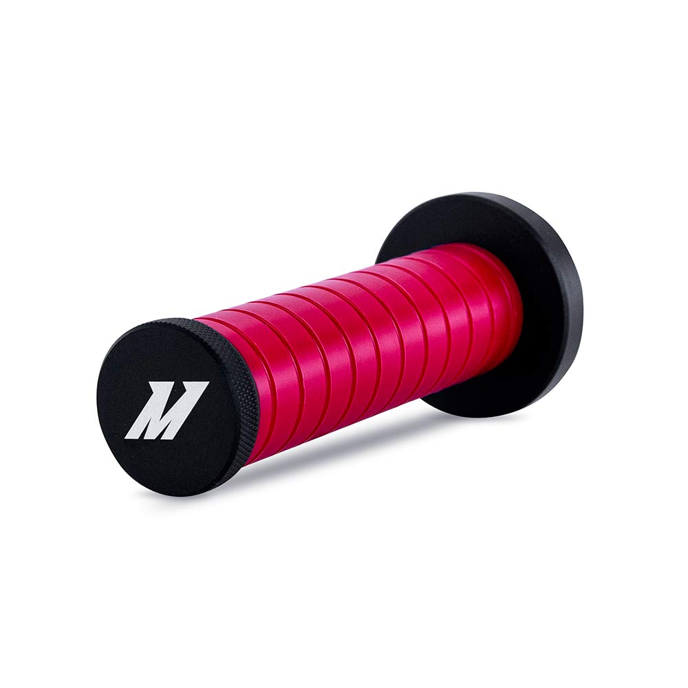 Mishimoto Grip Shift Knob, Red/Black MMSK-BMXBKRDH