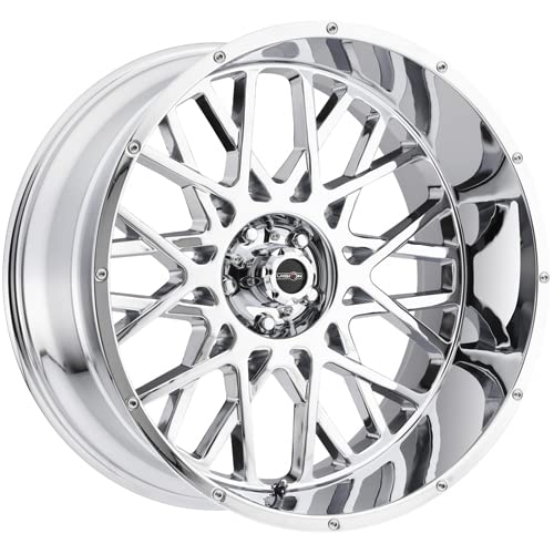24x12 Vision 412 Rocker -51mm Chrome Wheel Rim 24" Inch
