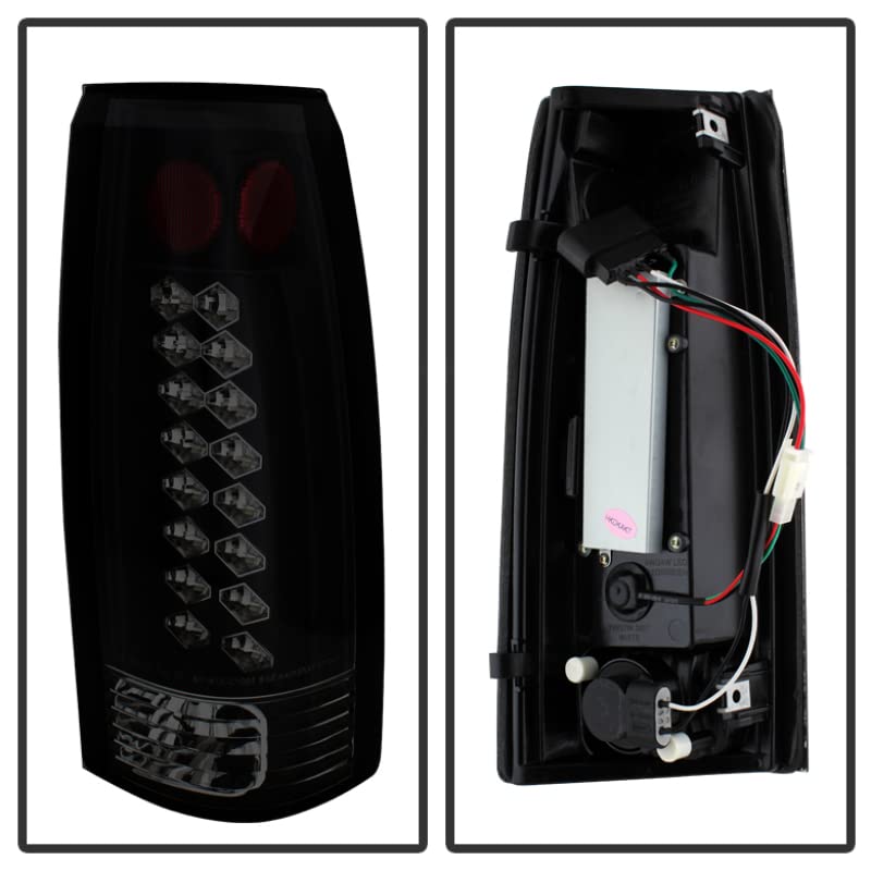 LED Tail Lights Black/Smoked Spyder Auto 5077981
