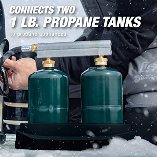 Dual Mr. Heater 1 lb. Tank Hook Up Kit