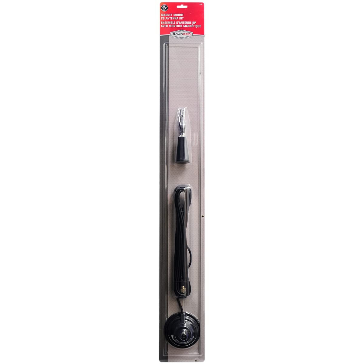 RP-707 RoadPro 36" Magnet Mount CB Antenna Kit,Black