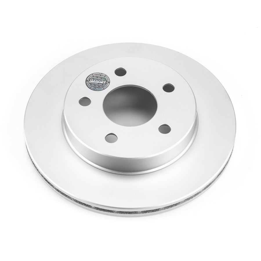 Power Stop Evolution Coated Rear Brake Rotor For Ford Thunderbird 1993-1997, Lincoln Mark VIII 1993-1998, Mercury Cougar AR8137EVC 1993-1997 [Model Specific]