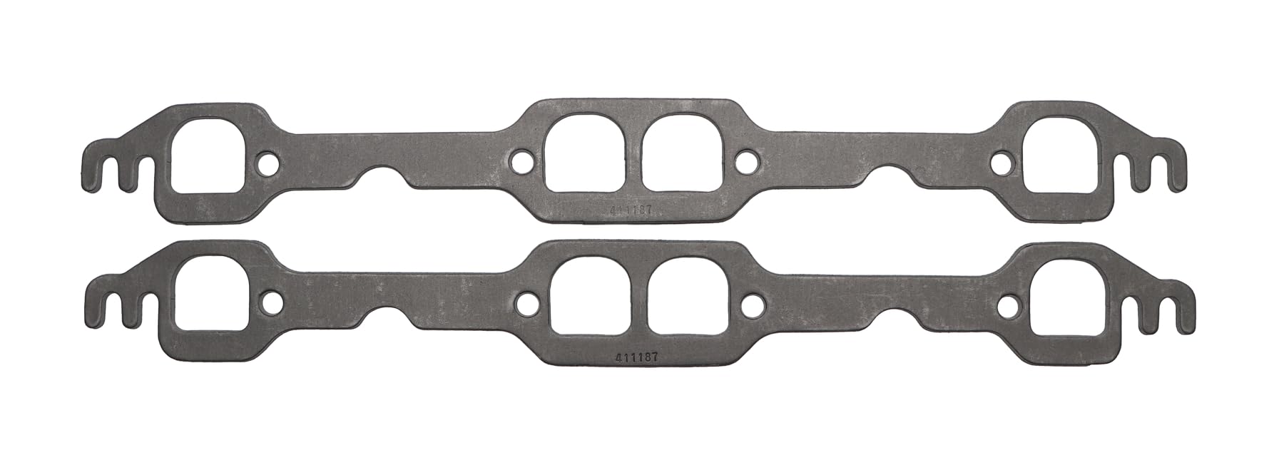 SCE Gaskets Exhaust Header/Manifold Gasket SCE, 1.450 x 1.370 in D Port, 0.150 in Thick, Graphite, Pair