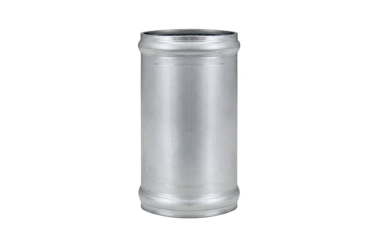 AJ300-150 HPS 6061 T6 Aluminum Joiner Tubing with Bead Roll, 16 Gauge, 3" Length, 1.5" OD, 0.065" Wall Thickness