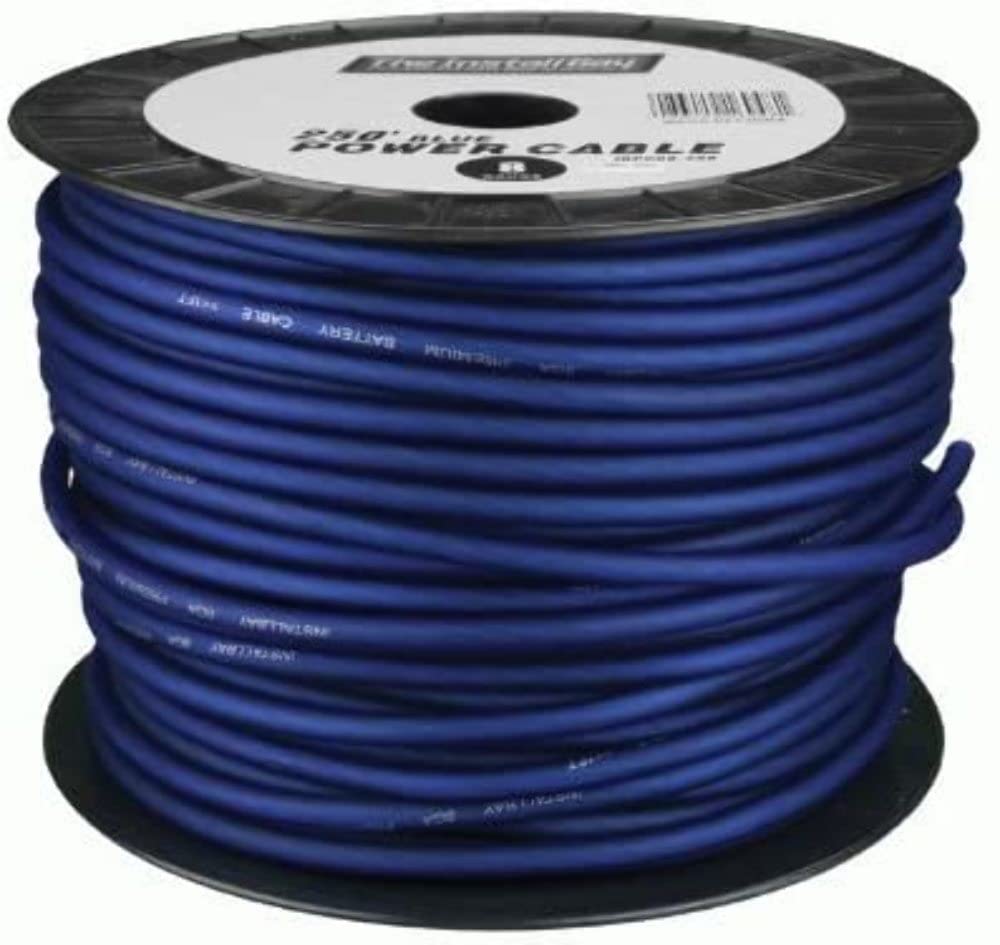 CCA Value Line Installbay 4 Gauge Power Cable Red - 125 Foot Coil (IBPC04R-125)