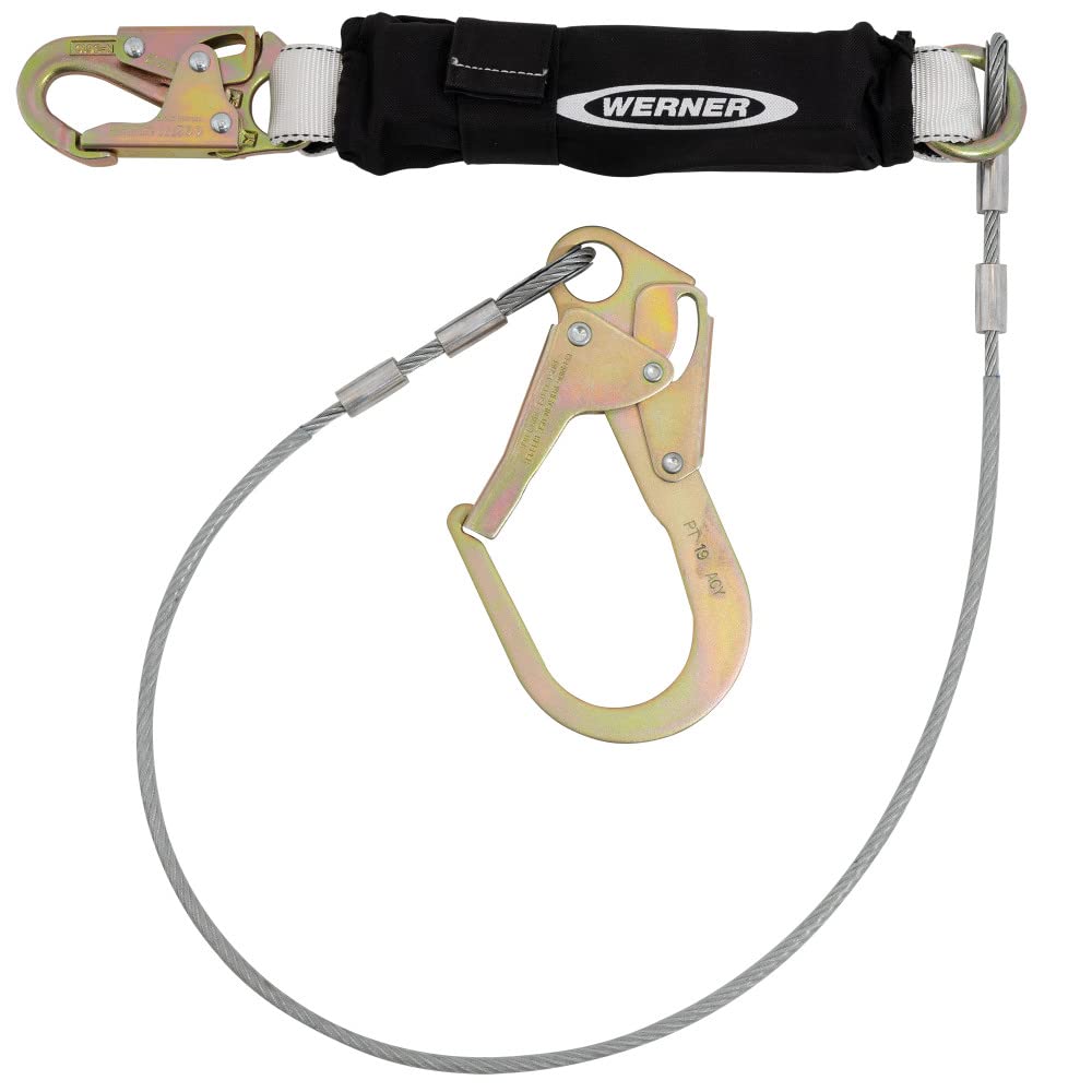 Single Leg Werner Cable Leading Edge Lanyard