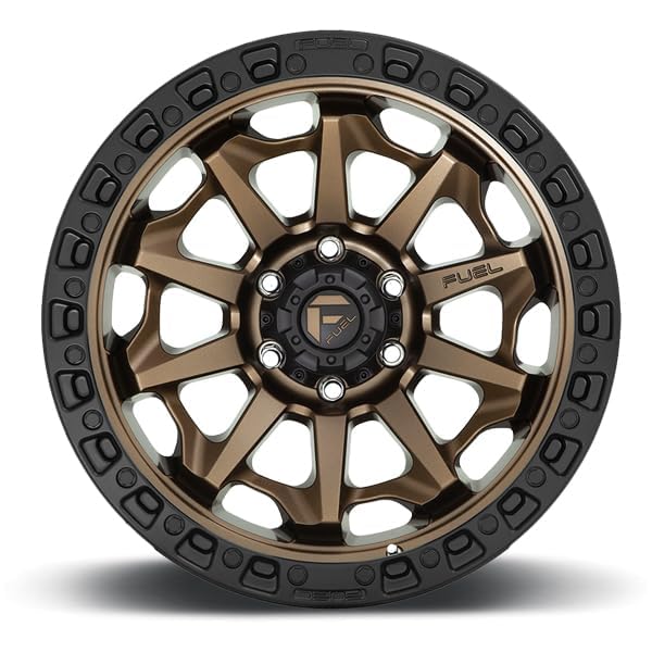 1PC Fuel D696 15X8 6X5.5 MT-BRNZ-BBR -19MM - D69615808337