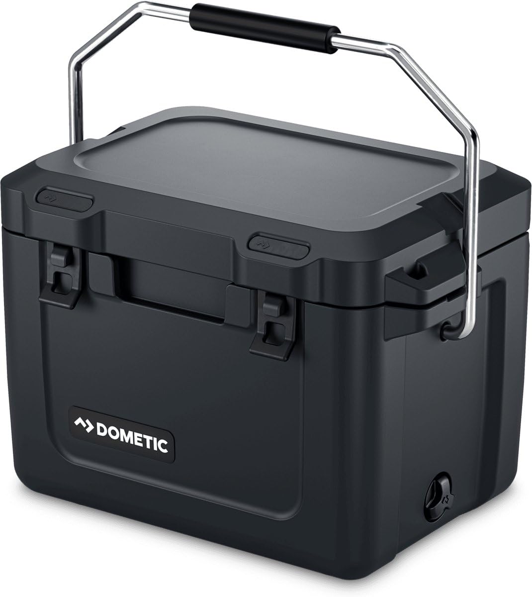 Dometic 20L Patrol Insulated Hard Cooler, Slate, Ice Chest and Passive Cool Box, Fits 15 Cans