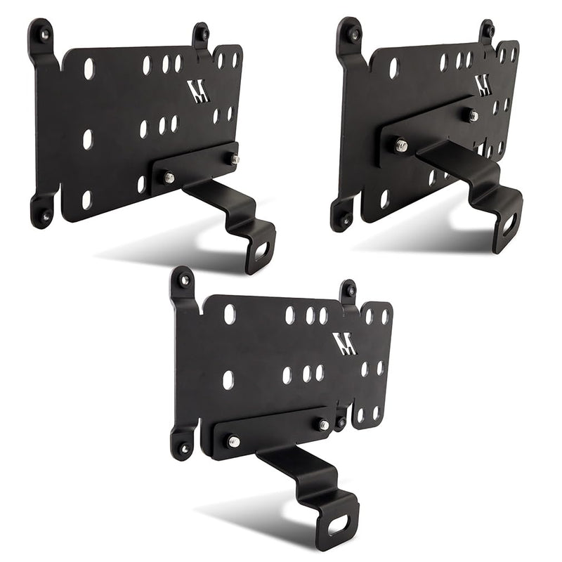 Mishimoto Relocation Kit License Plate, Fits Ford Bronco 2021+, Plastic Bumper