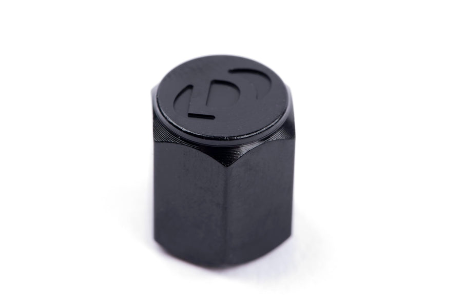 Dinan Valve Stem Caps D757-0007 Black Set of 4