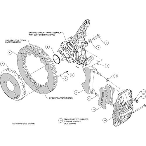 Brake Kit Wilwood 14014289D