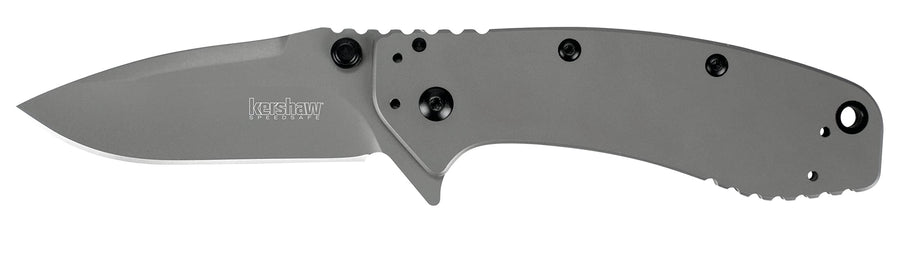 Kershaw Cryo II XL Pocket Knife, 3.25" 8Cr13MoV Steel Titanium-Coated Blade, Assisted Everyday Carry Pocket Knife