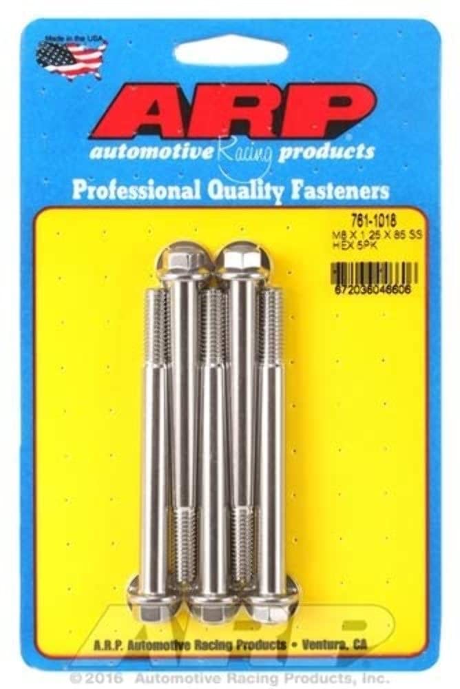 ARP SS 761-1018 Bolt (M8 x 1.25 x 85 hex SS s)