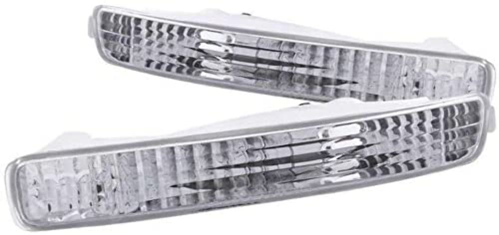 Set of 2 Anzo Chrome Parking and Signal Lights for 1996-1997 Honda Accord