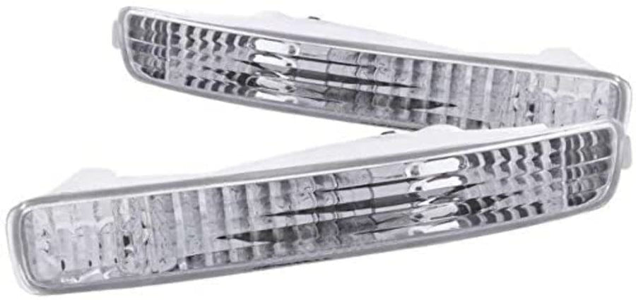 Set of 2 Anzo Chrome Parking and Signal Lights for 1996-1997 Honda Accord