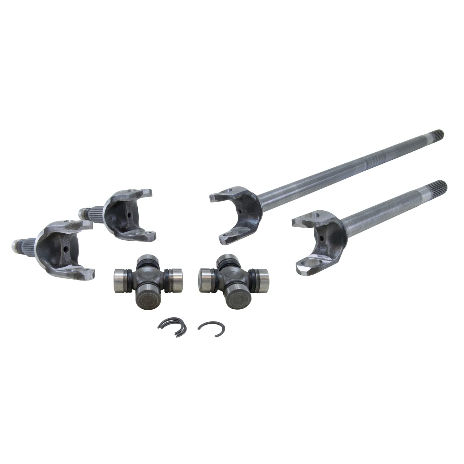 Replacement Axle Kit for Jeep JK Non-Rubicon Yukon Gear & Axle (YA W24164) 27-Spline Front Differential 4340 Chrome-Moly