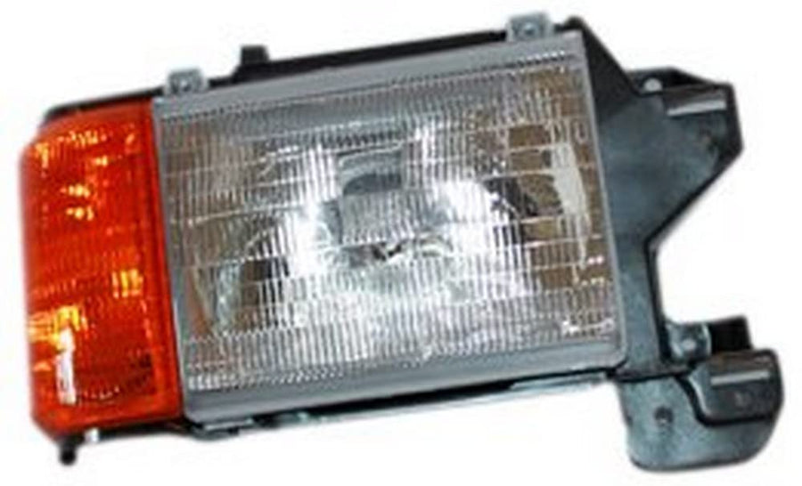 Right TYC Headlight Assembly Compatible with 1987-1991 Ford Bronco