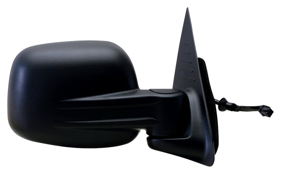 Fit System Mirror Passenger Side for Jeep Liberty, Black, Foldaway, Heated Power