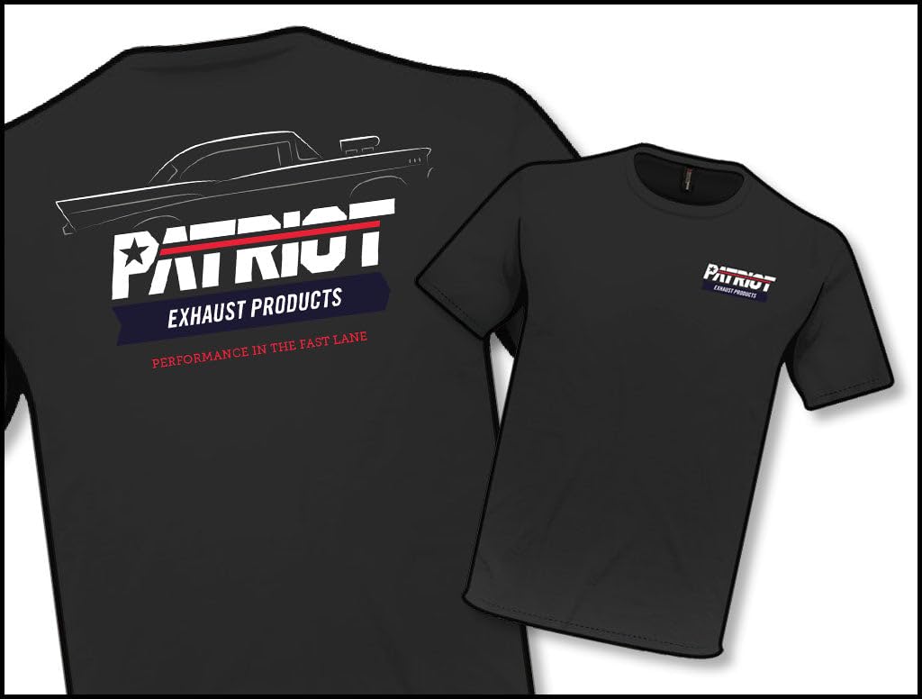 Black Patriot Exhaust Profile T-Shirt