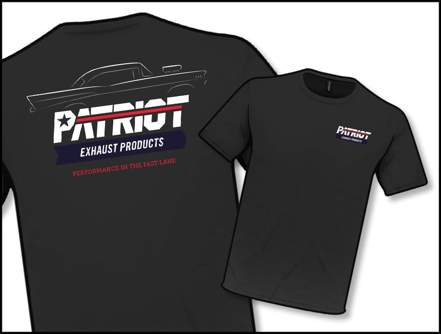 Black Patriot Exhaust Profile T-Shirt