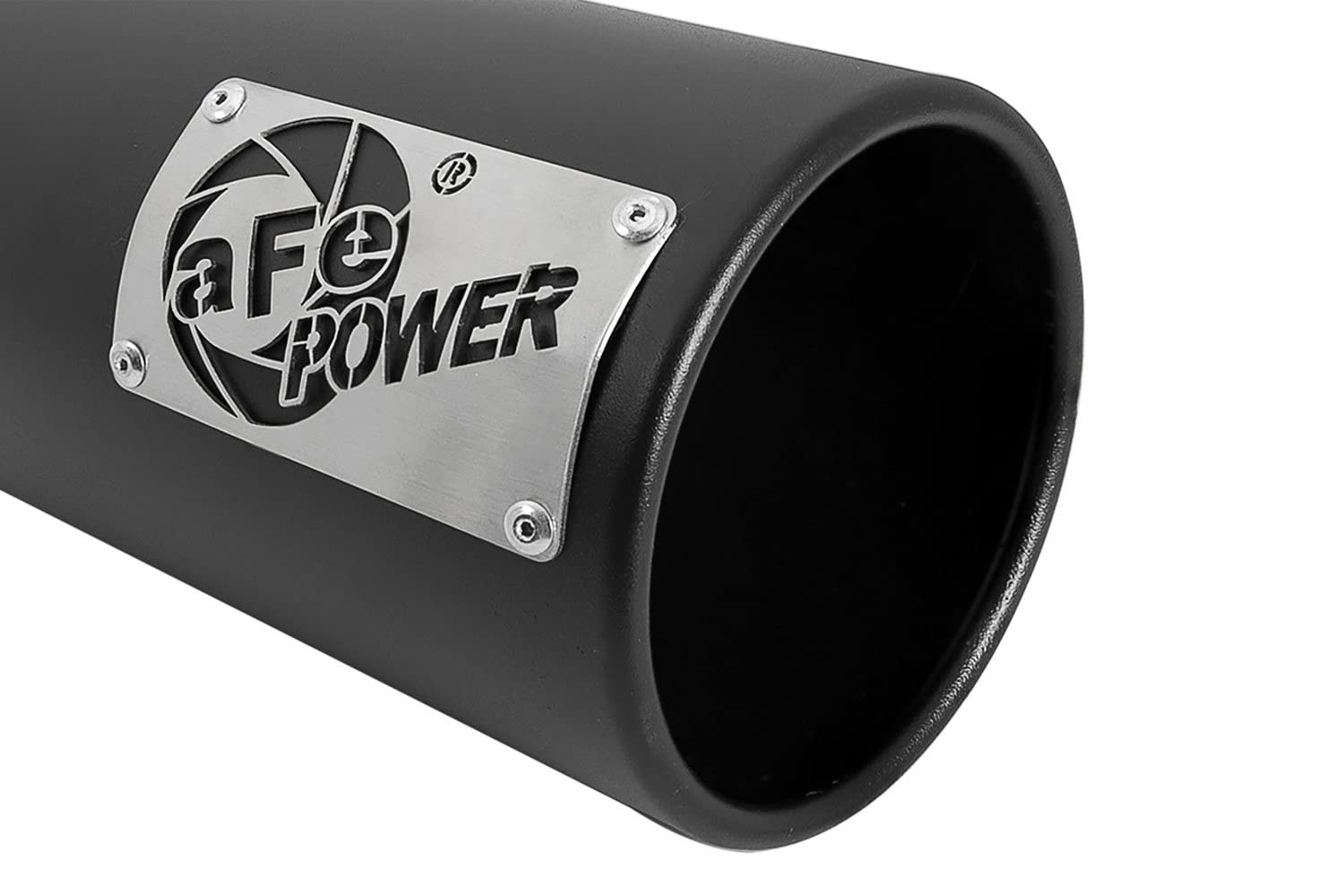 aFe Power 49T40501-B122 4S SATURN Stainless Steel Clamp-on Exhaust Tip Black Right Side Exit