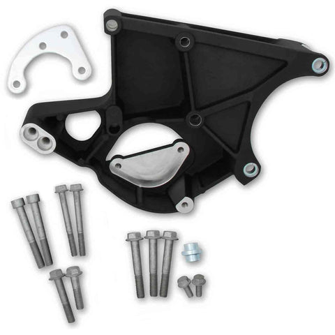 Holley LS/LT Accessory Drive Bracket 20-135BK - Driver's Side P/S & Alt Bracket